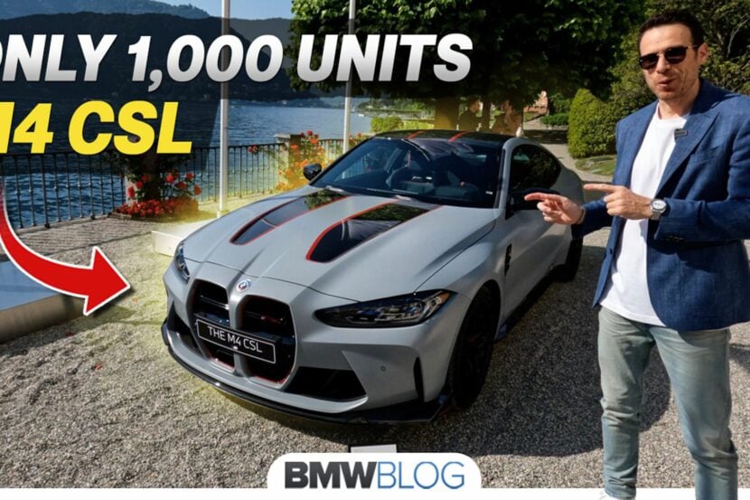 We went to Villa d’Este to see the BMW M4 CSL – VIDEO