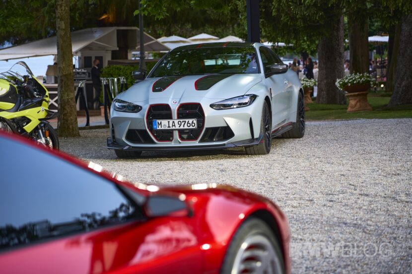 BMW M4 CSL introduced at Villa d’Este