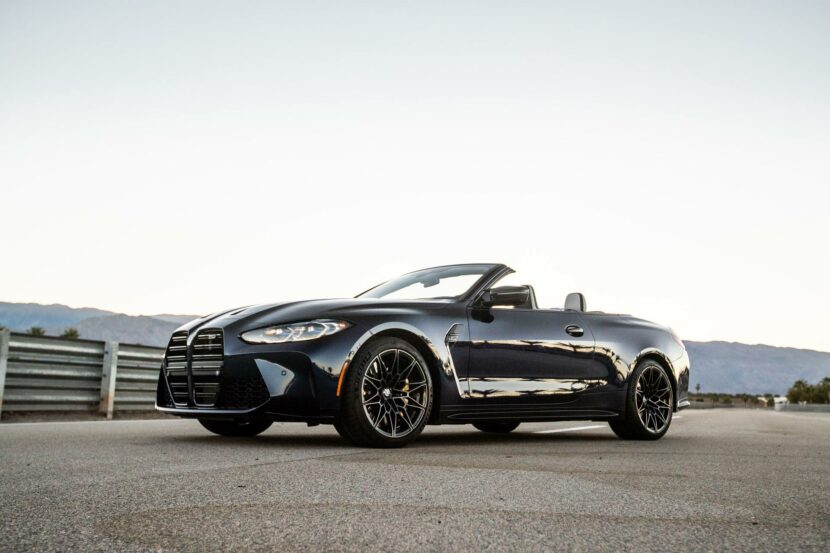 2023 BMW M4 Convertible in Tanzanite Blue Metallic
