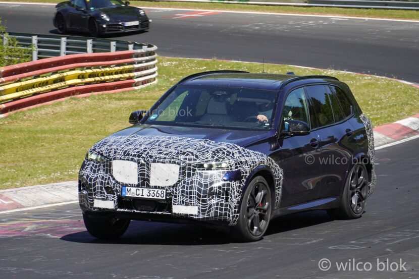 SPIED: BMW X5 Facelift Spotted at the Ring – New S68 Engine to Come