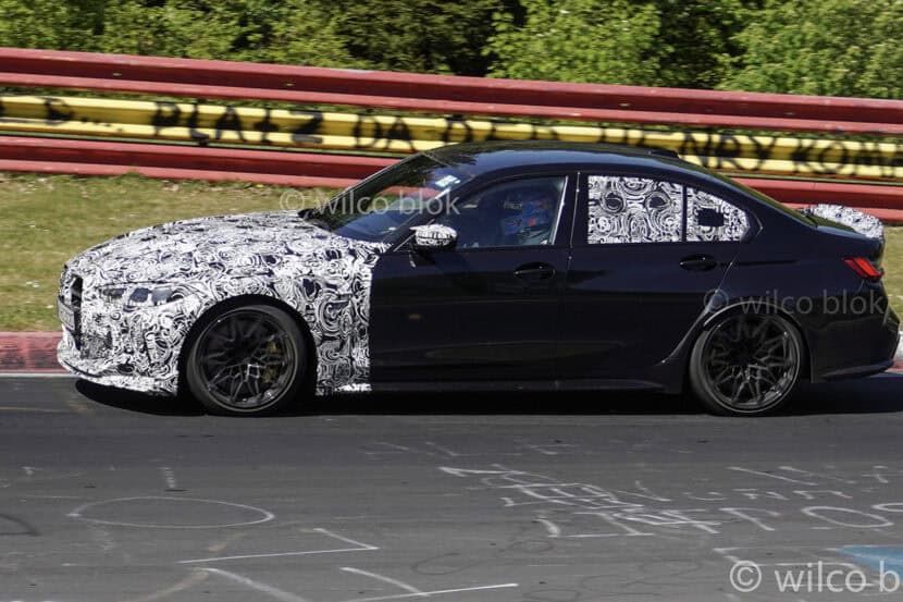 BMW M3 CS Spied With Camouflaged Rear Windows, But Why?