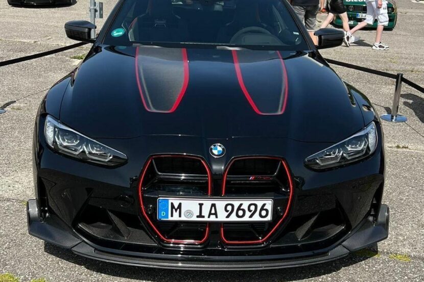 First M4 CSL Delivered At BMW Welt Is Finished In Sapphire Black