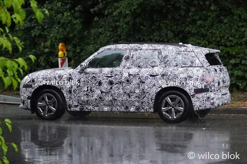 SPIED: 2025 MINI Countryman Shows Off its Electric Side in New Spy Photos