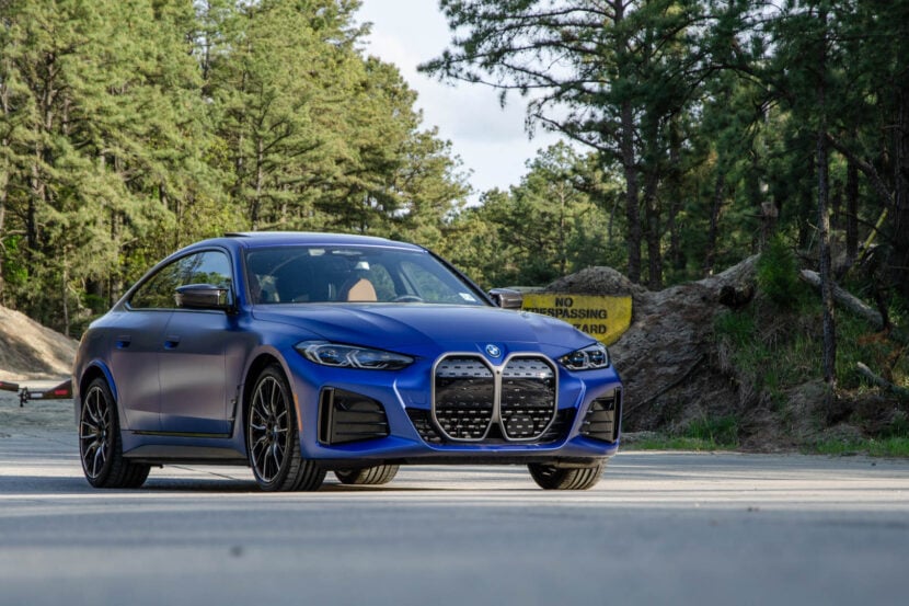 BMW i4 M50 driven until battery reached 0%