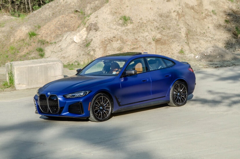BMW i4 M50 Is Six Seconds Quicker Around Track Than i4 eDrive40