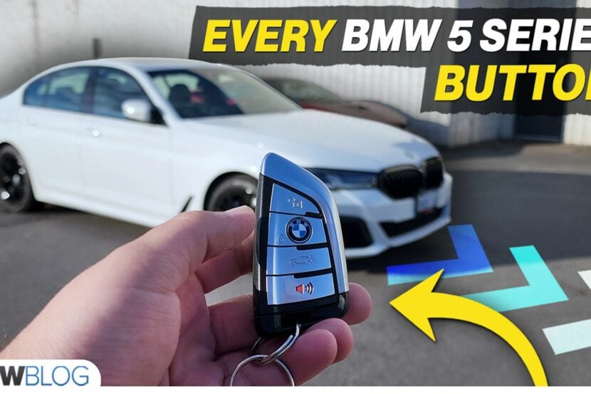 Here Is Every Button In The BMW 5 Series – Video