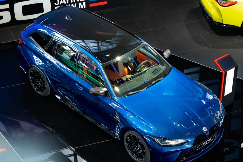 BMW M3 Touring in Le Mans Blue is the ideal car