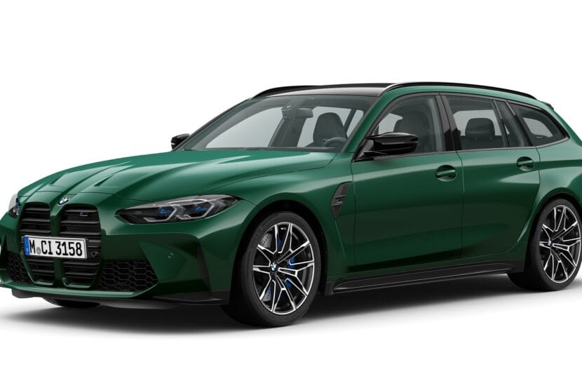 BMW M3 Touring Isle Of Man Green Captured Going All Out At The Nurburgring