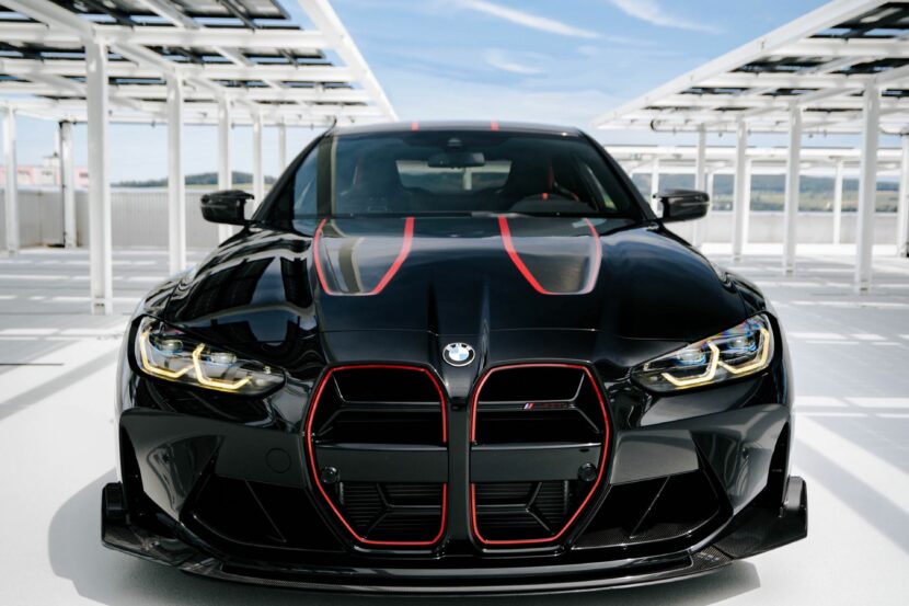 BMW M4 CSL Looks Menacing In Black Sapphire Metallic