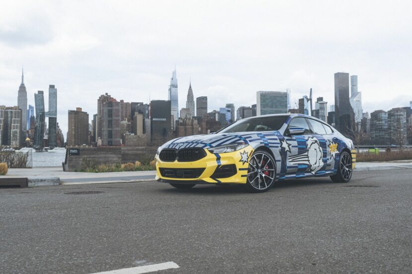 BMW 8 Series by Jeff Koons debuts at Frieze Seoul