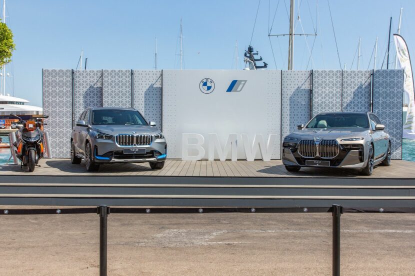 BMW i7 and iX1 made their Spanish debut at Copa del Rey
