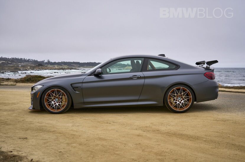 BMW M4 GTS side view