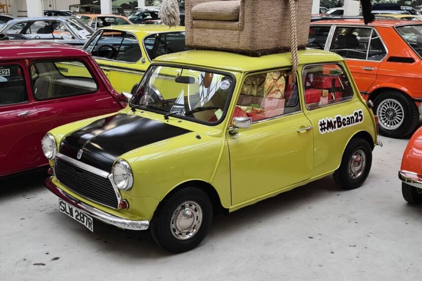 Mr. Bean’s Classic Mini is On Display at BMW’s Classic Museum