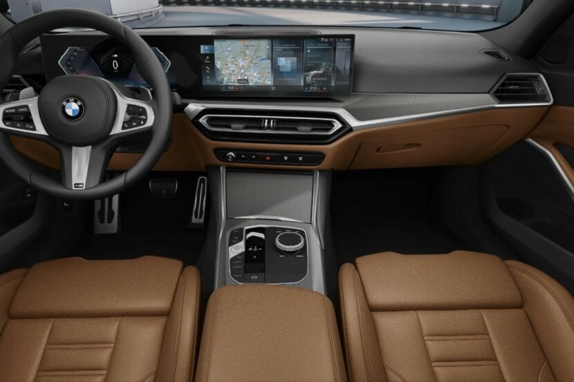 2023 BMW 3 Series M Sport Has Classy Interior With Cognac Leather