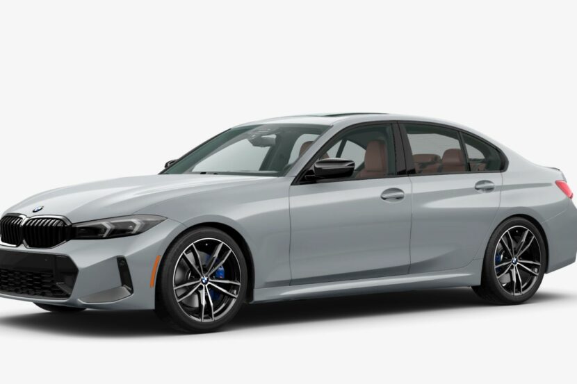 2023 BMW 330i M Sport Showcased In Brooklyn Grey With Tacora Red Interior