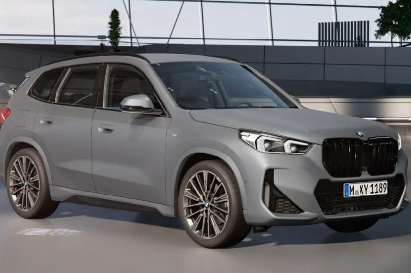 2023 BMW X1 Looks Expensive In Frozen Pure Grey With 20-Inch Individual Wheels