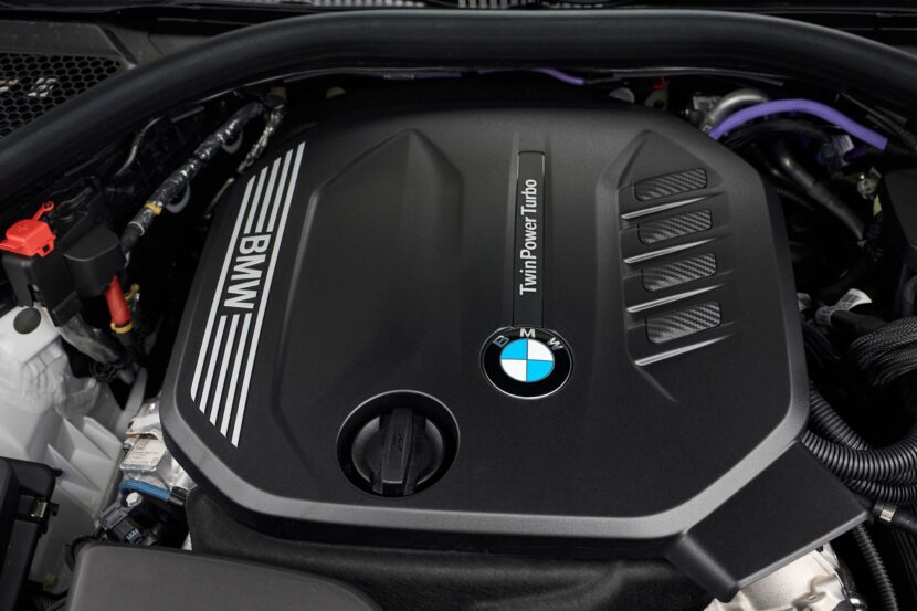 BMW B47 engine in the 2023 BMW 320d Touring