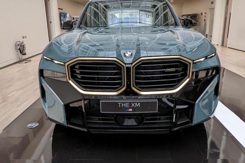 Real life photos of the BMW XM in Cape York Green