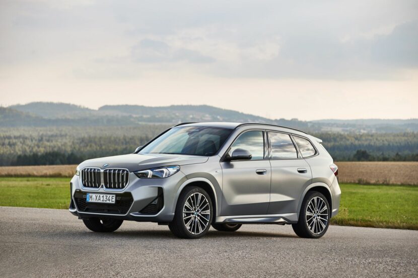 A close look at the 2023 BMW iX1 in Frozen Pure Grey