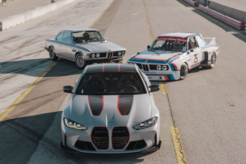 BMW showcases its CSL history at the iconic Laguna Seca Raceway