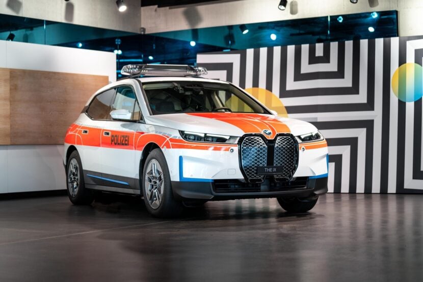 This is the First BMW iX Police Car in the World