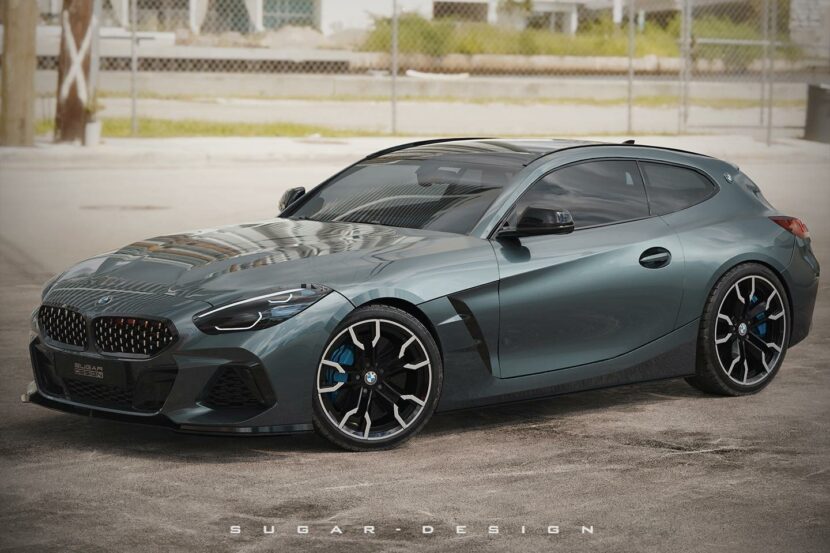 BMW Z4 rendered as a Shooting Brake