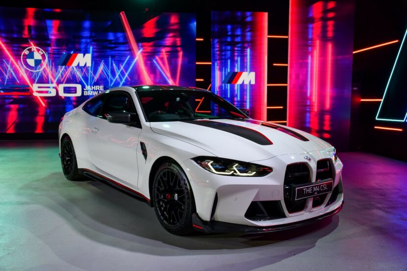 BMW M4 CSL Proudly Wears The M Colors At 2022 Essen Motor Show