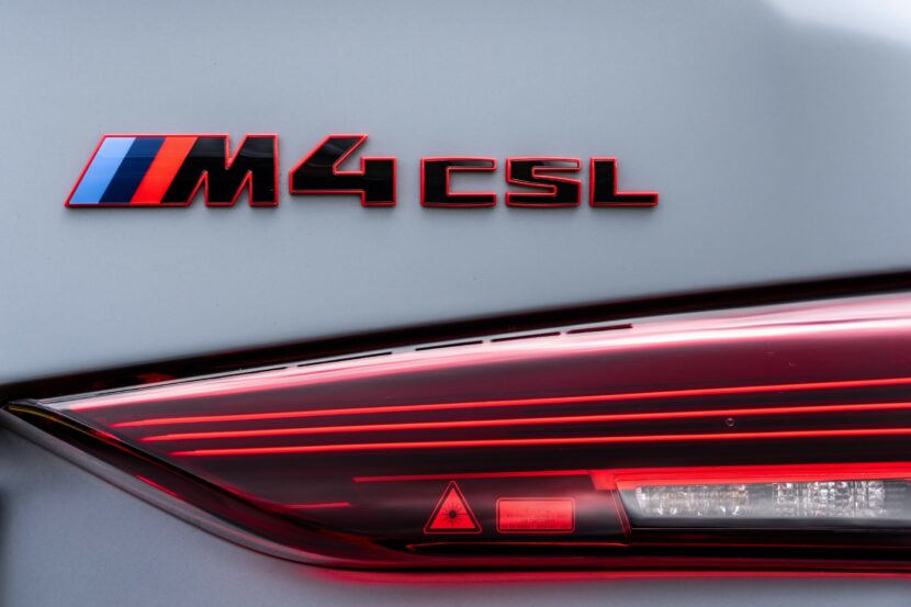 BMW M4 CSL RHD-42 The BMW M4 CSL badge