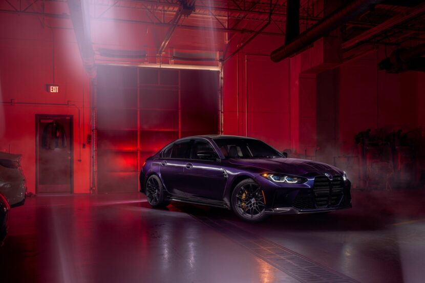 This 50 Jahre BMW M3 features the iconic Techno Violet color