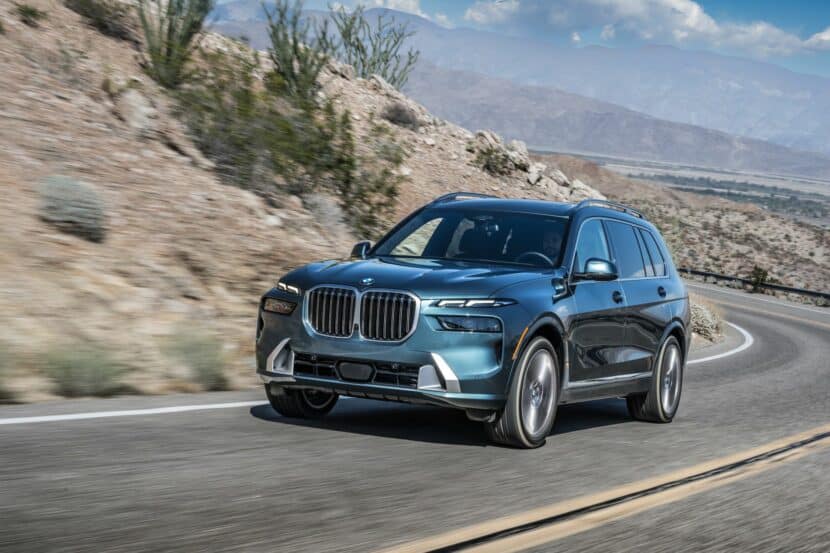 2023 BMW X7 xDrive40i shown in Blue Ridge Mountain