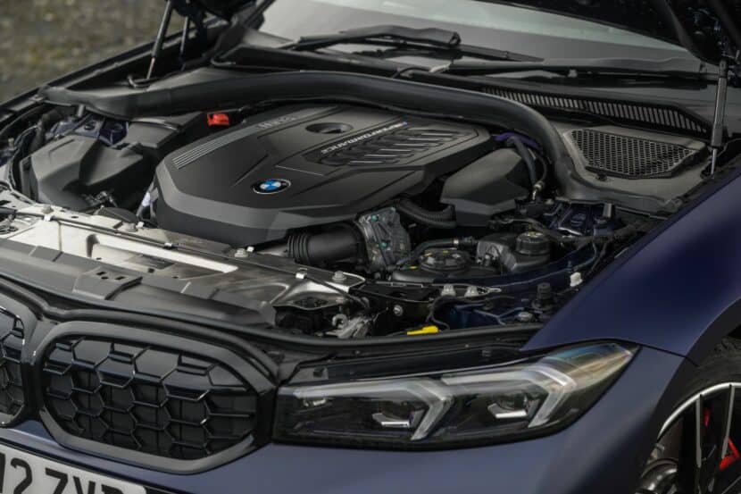 The B58 engine in the BMW M340i