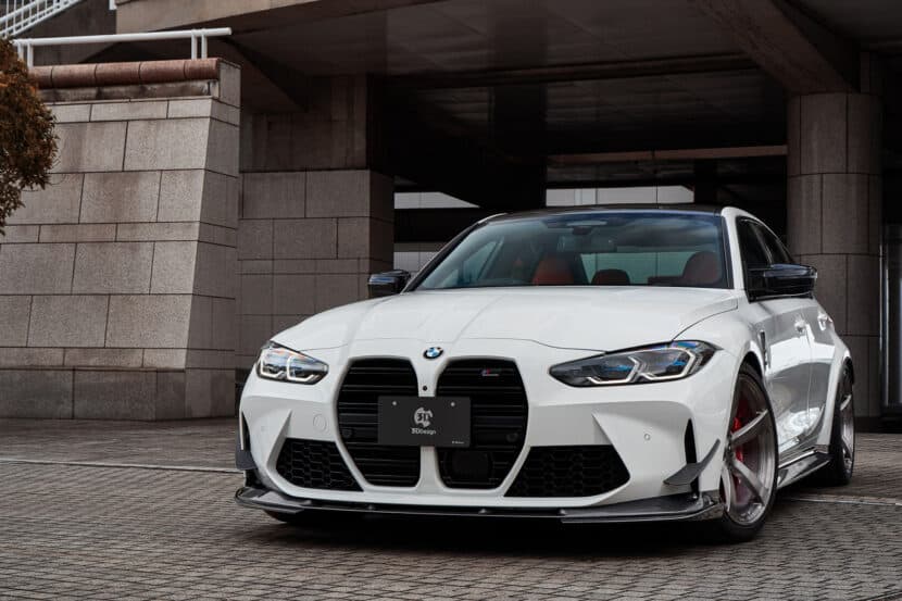 New 3D Design Aero Kit for the G80 M3 Adds Some Subtle Aggression