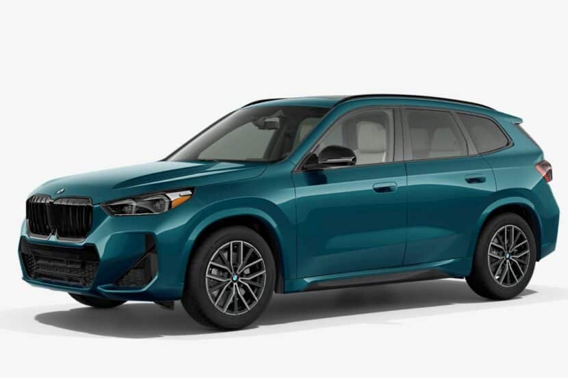 2023 BMW X1 Painted In Blue Bay Lagoon Makes Video Debut