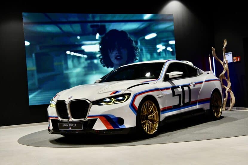 2023 BMW 3.0 CSL Photographed Up Close At Dealer