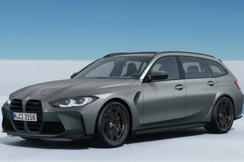 Pricey BMW M3 Touring Frozen Pure Grey Showcased With Lots Of Options