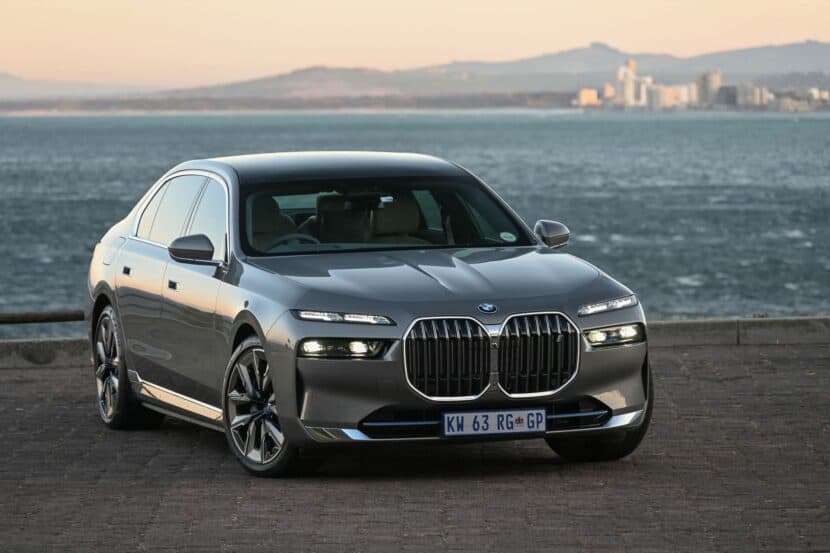 BMW i7 Without M Sport Package Shown With Cashmere Wool Interior