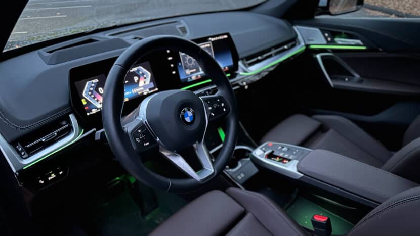 BMW-X1-xDrive28i-Test-Drive-4 The steering wheel of the 2026 BMW X1
