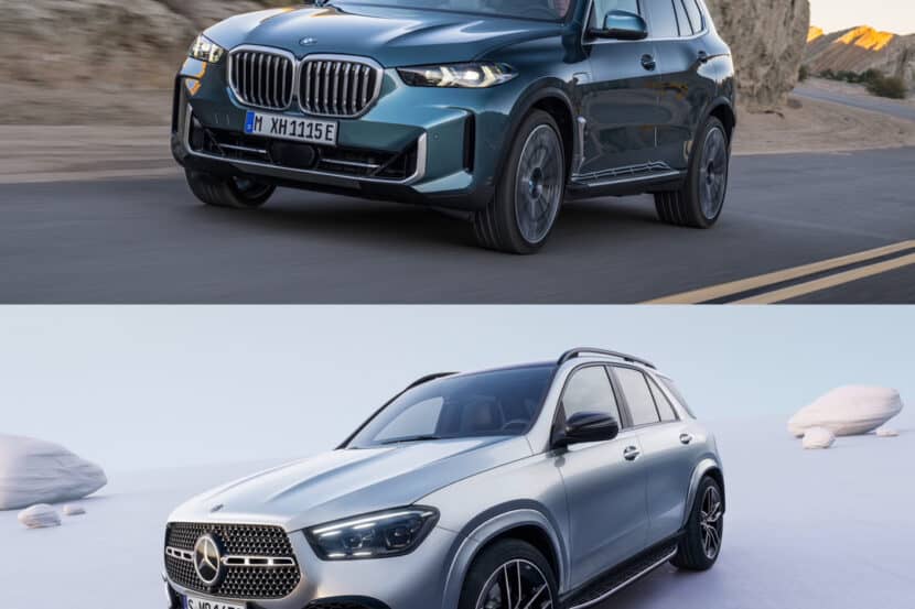 Photo Comparison: 2023 BMW X5 LCI vs Mercedes GLE Facelift