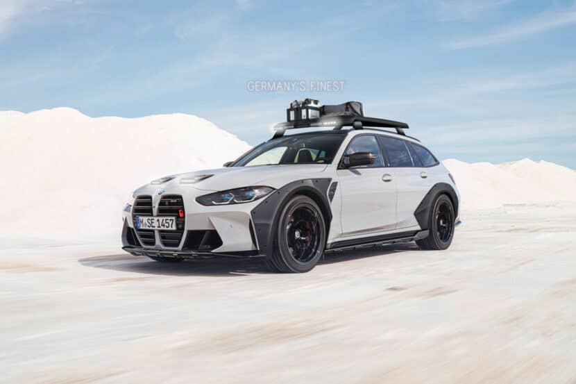 Render: BMW M3 Dakar Rally Car Could Dominate the Desert Terrain