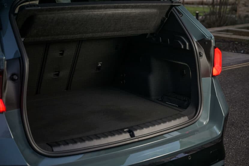 2023 BMW iX1 Cape York Green-22 The cargo space of the 2026 BMW X1