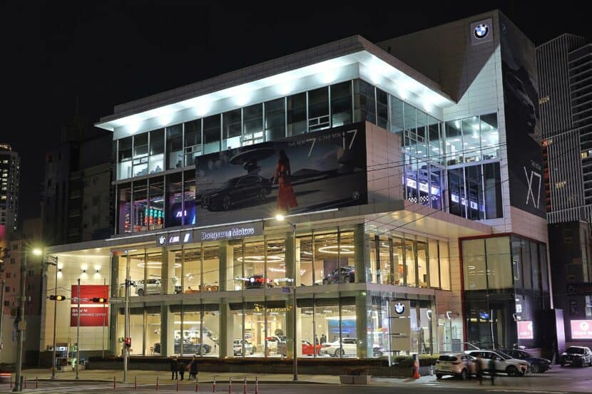 Massive BMW Dealership In South Korea Reopened, Hosts 17 Cars