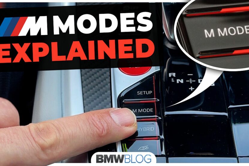 M Modes in the BMW XM – How it works