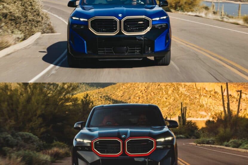 Photo Comparison: BMW XM Label Red vs BMW XM