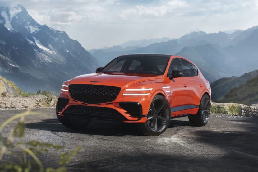 Genesis GV80 Coupe Concept Teases a Potential BMW X6 M-Fighter