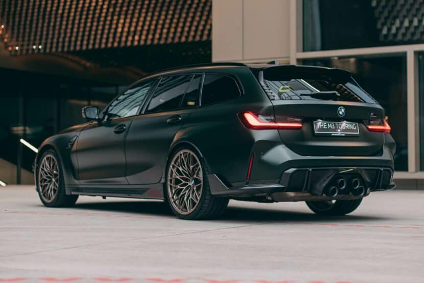 BMW M3 Touring In Frozen Deep Green Has The Wow Factor