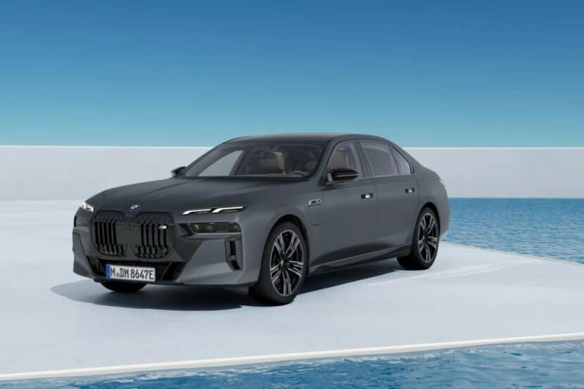 BMW M760e Flaunts Matte Paint And Quad Exhaust At The Welt: Video