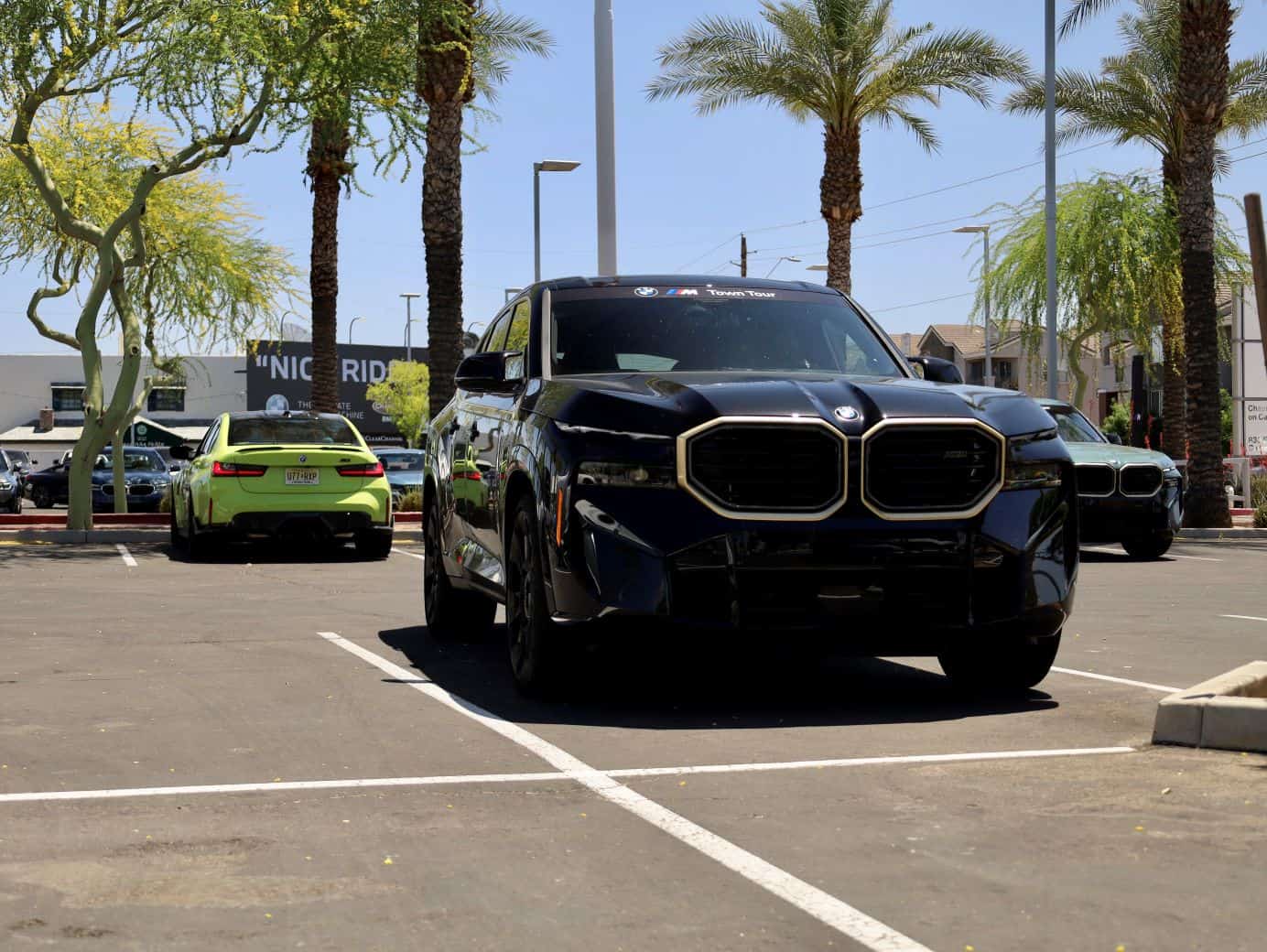 XM and M3 Competition at 2023 BMW M Town Tour