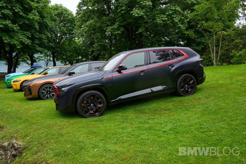 BMW XM Label Red Powers Into Villa d’Este With 738 HP