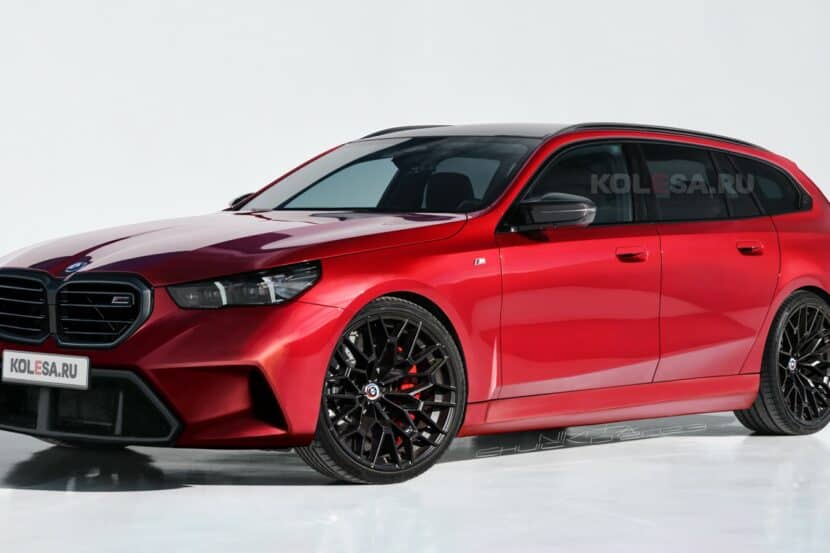 BMW M5 Touring G99 Rendering Imagines Super Wagon Ahead Of 2024 Debut