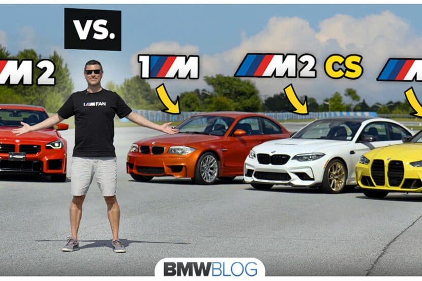 2023 BMW M2 vs M2 CS vs M3 Competition vs 1M – The Ultimate Review